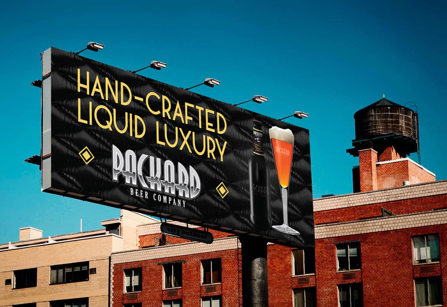 Packard Beer Company - Billboard - outdoor advertising - out-of-home advertising